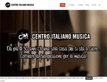 Tablet Screenshot of centroitalianomusica.com